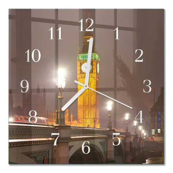 Relógio quadrado Big Ben