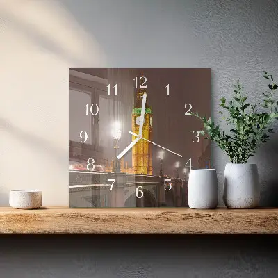 Relógio quadrado Big Ben