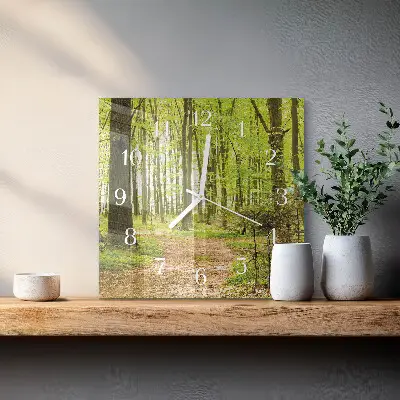 Relógio decoração Floresta