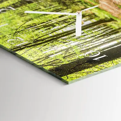 Relógio decoração Floresta