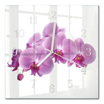 Relógio decoração Orquídea