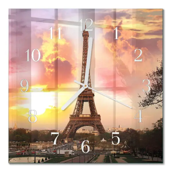 Relógio decoração Torre Eiffel Paris