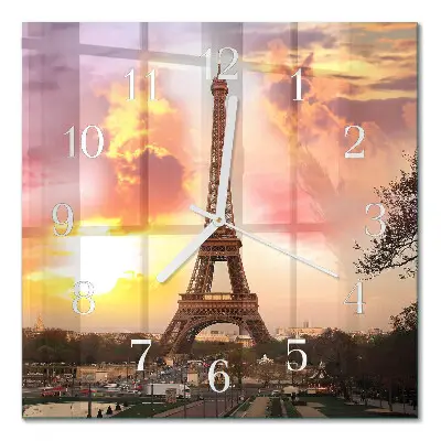 Relógio decoração Torre Eiffel Paris
