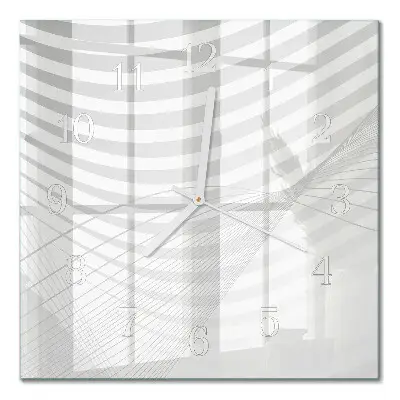 Relógio decoração Linhas abstratas