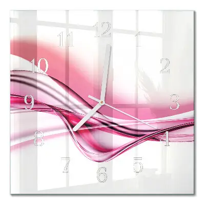 Relógio quadrado Arte abstrata