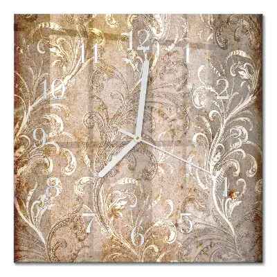 Relógio decoração Estampa floral