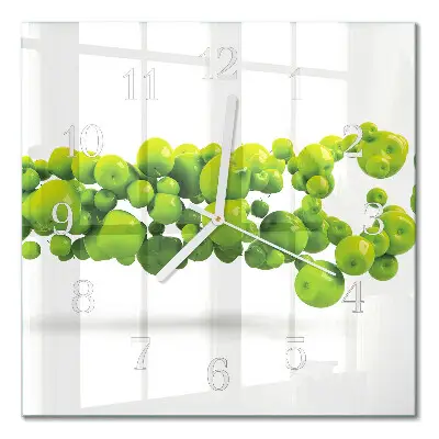 Relógio decoração Maçãs