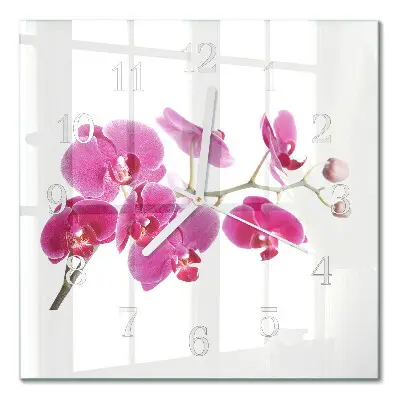 Relógio decoração Orquídea