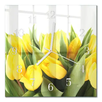 Relógio decoração Tulipas