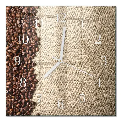 Relógio decoração Grãos de café