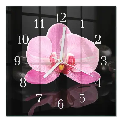 Relógio decoração Orquídea