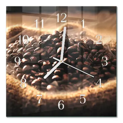 Relógio decoração Grãos de café