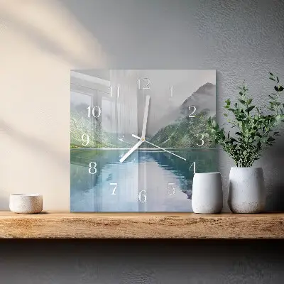 Relógio decoração Lago da montanha