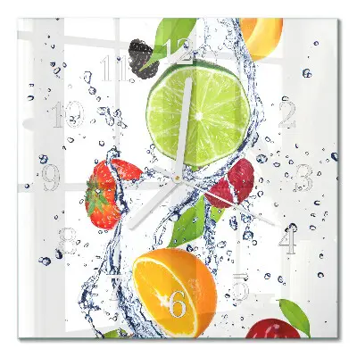 Relógio decoração Fruta limão