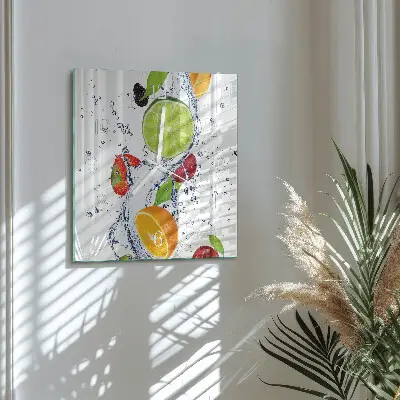 Relógio decoração Fruta limão