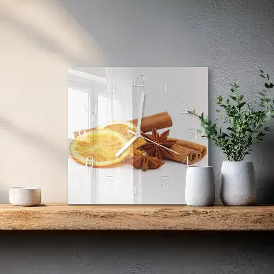 Relógio decoração Baunilha com limão