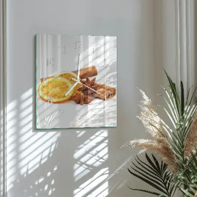 Relógio decoração Baunilha com limão