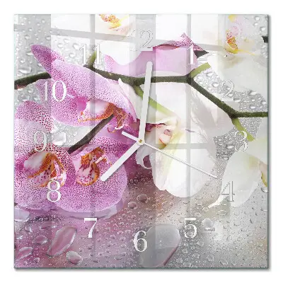 Relógio decoração Orquídea