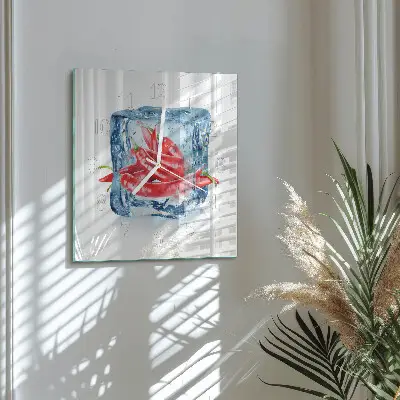 Relógio decoração Chili com sorvete