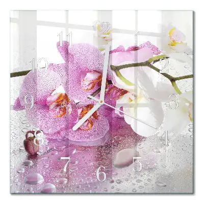 Relógio decoração Orquídea