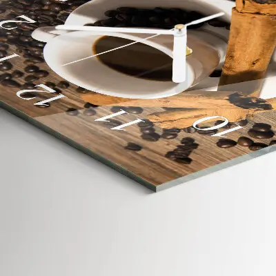 Relógio decoração Café com canela