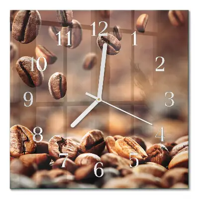 Relógio decoração Grãos de café