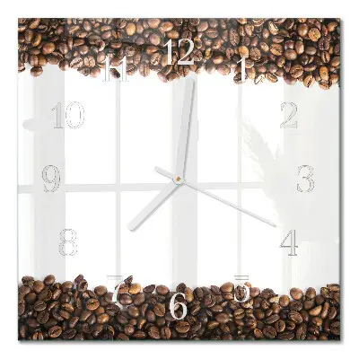 Relógio decoração Grãos de café