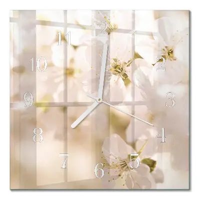 Relógio decoração Flores