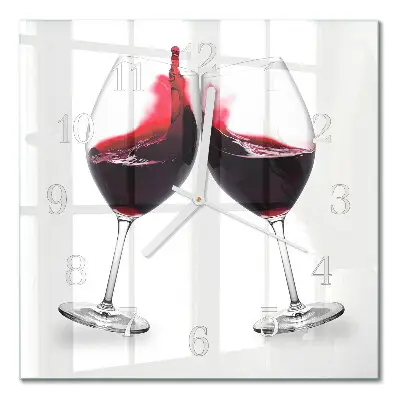 Relógio decoração Vinho