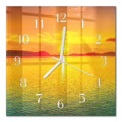 Relógio decoração Pôr do sol