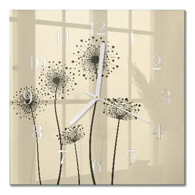Relógio decoração Flores