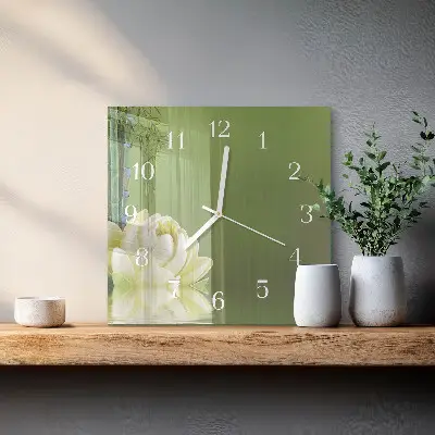Relógio decoração Lírio