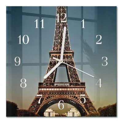 Relógio decoração Torre Eiffel