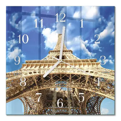 Relógio decoração Torre Eiffel