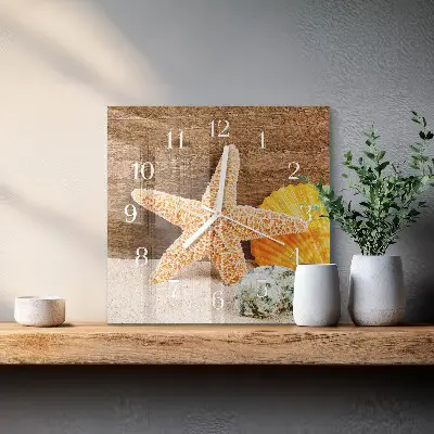 Relógio decoração Estrela-do-mar