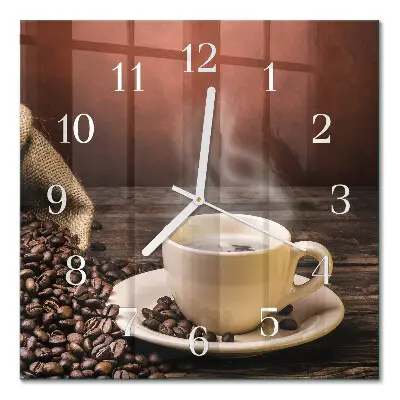 Relógio decoração Café