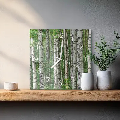 Relógio quadrado Bétulas
