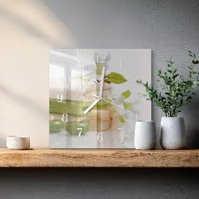 Relógio decoração Sabonete de spa