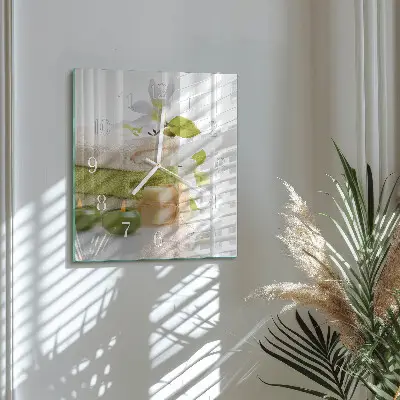 Relógio decoração Sabonete de spa