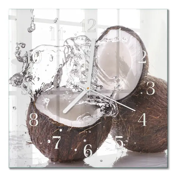 Relógio quadrado Cocos