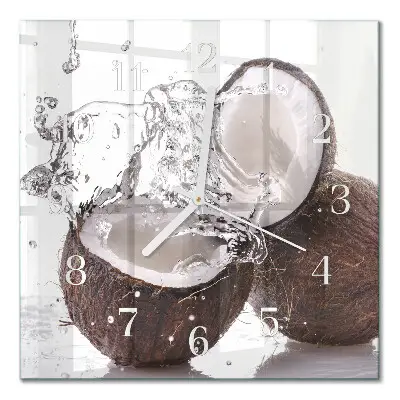 Relógio quadrado Cocos