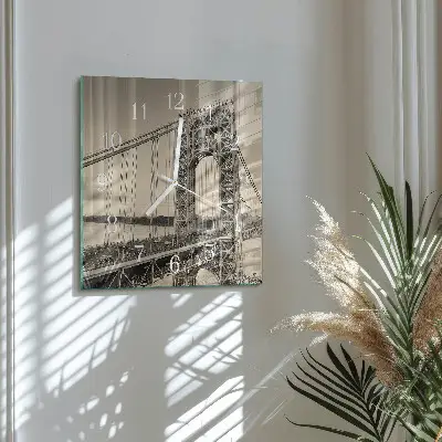 Relógio decoração Portão Dourado