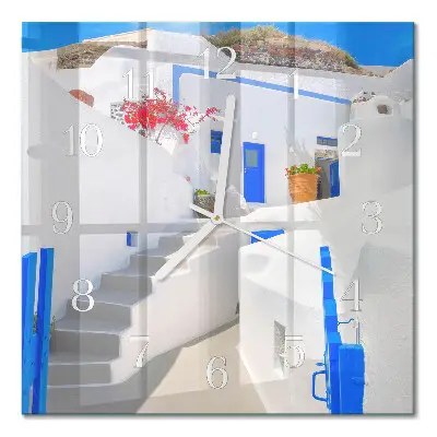 Relógio quadrado Santorini