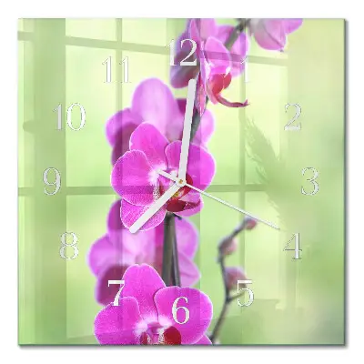 Relógio decoração Orquídea