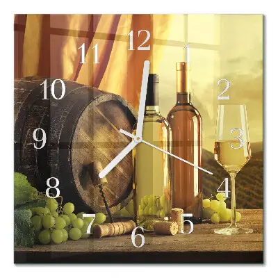 Relógio decoração Um barril de vinho