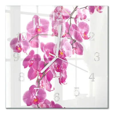 Relógio decoração Orquídea