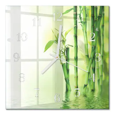 Relógio decoração Bambu