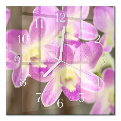 Relógio decoração Flores