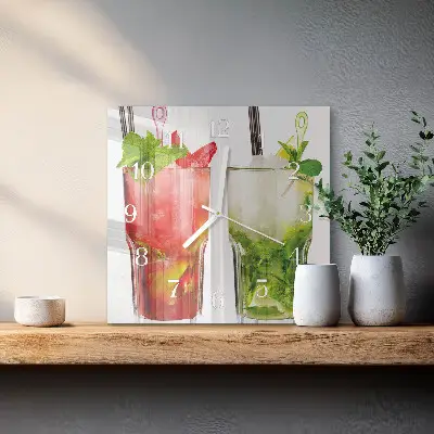 Relógio decoração Coquetéis