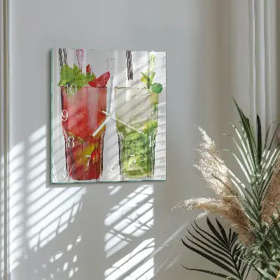 Relógio decoração Coquetéis